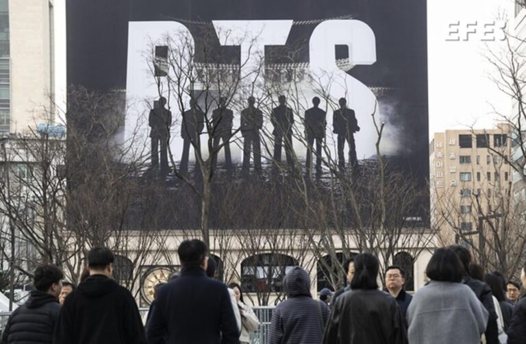 Seúl, zona cero del concierto de retorno de los reyes del K-pop, la banda BTS